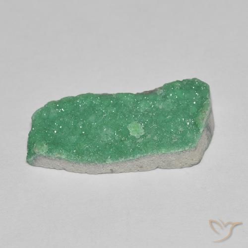 Variscito Druso Verde Brilhante Natural 3.88ct, Chique, Opaco