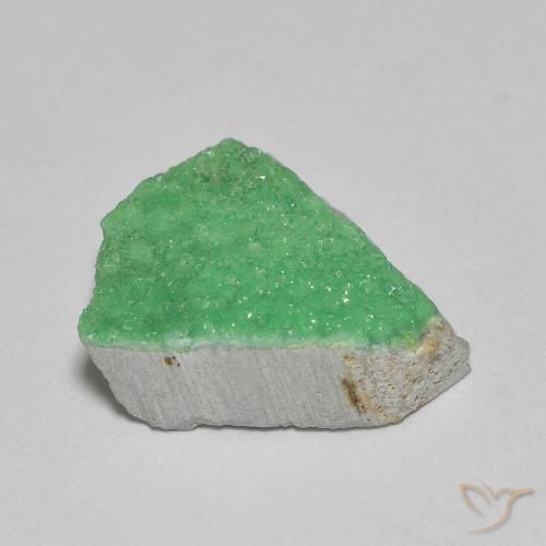 Variscito Druso Verde Trevo Claro Natural 4.23ct, Chique, Opaco