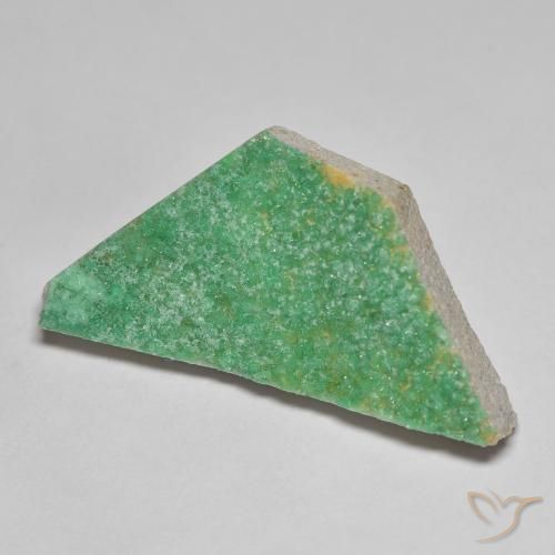 17.22ct Natural Verde médio Variscito Druso, Chique, Opaco