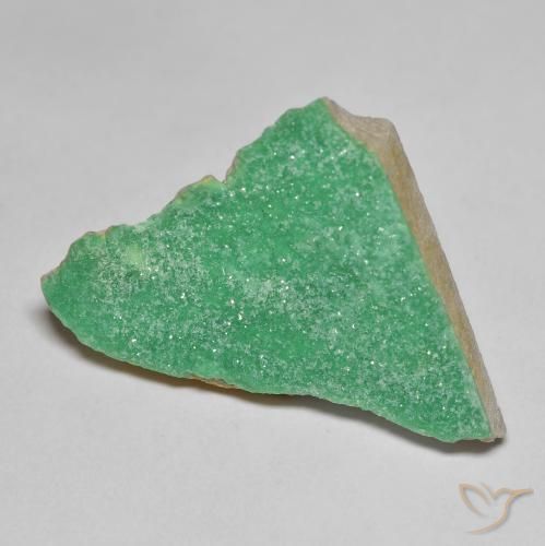 11.23ct Natural Verde médio Variscito Druso, Chique, Opaco