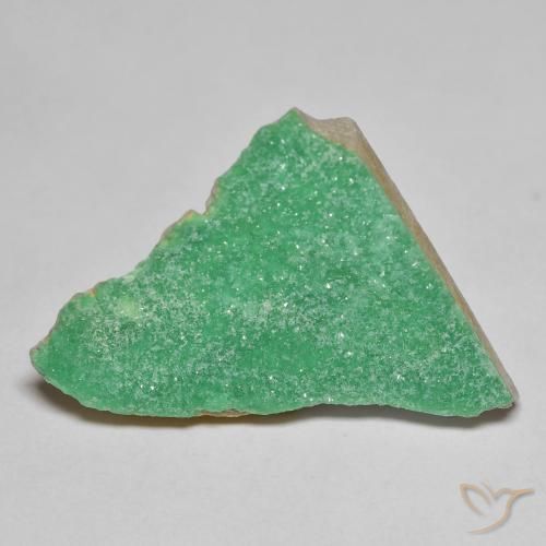 Variscito Druso Verde médio Natural 11.23ct, Chique, Opaco