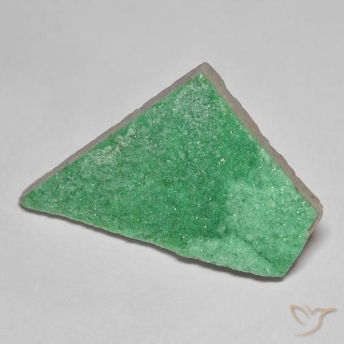 9.28ct Natural trevo verde Variscito Druso, Chique, Opaco