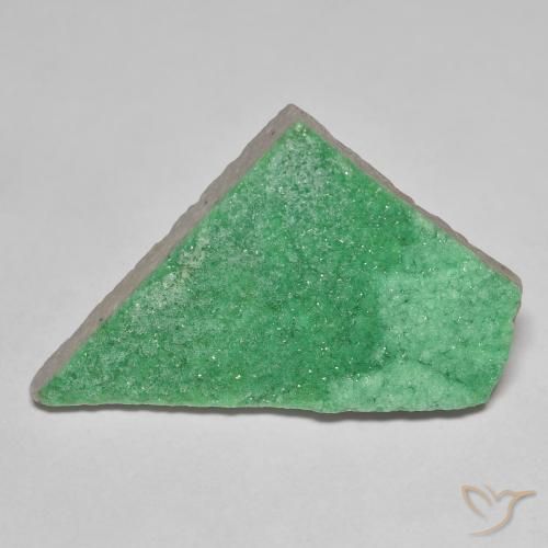 Variscito Druso trevo verde Natural 9.28ct, Chique, Opaco