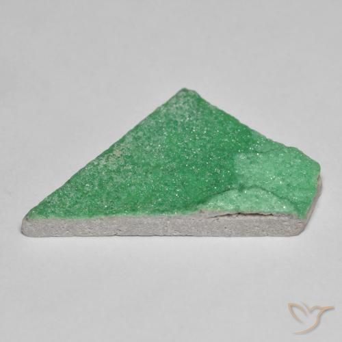 Variscito Druso trevo verde Natural 9.28ct, Chique, Opaco