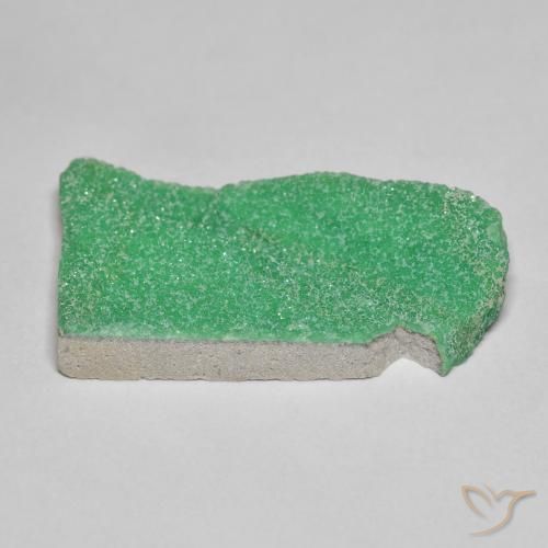 Variscito Druso trevo verde Natural 10.19ct, Chique, Opaco