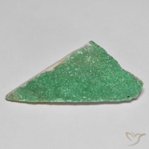 Variscito Druso Verde médio Natural 10.43ct, Chique, Opaco