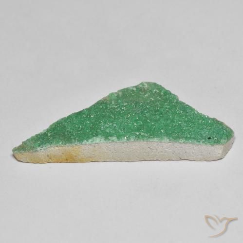 Variscito Druso Verde médio Natural 10.43ct, Chique, Opaco