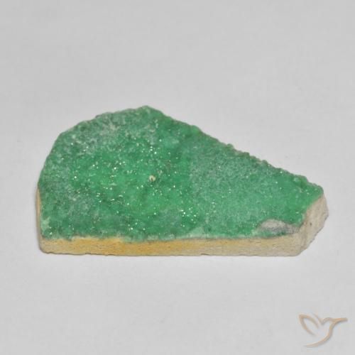 Variscito Druso Verde médio Natural 9.16ct, Chique, Opaco