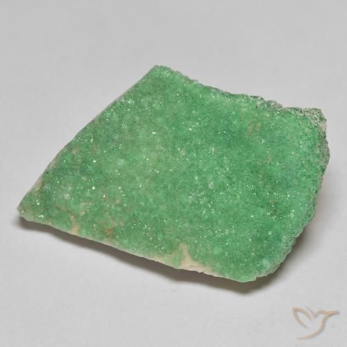 Variscito Druso Verde Trevo Claro Natural 18.05ct, Chique, Opaco