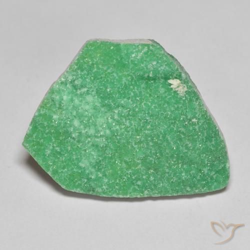 Variscito Druso Menta verde Natural 13.77ct, Chique, Opaco