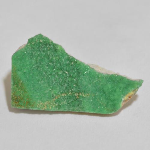 7.78ct Natural Samambaia Verde Profundo Variscito Druso, Chique, Opaco