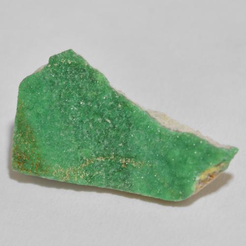 Variscito Druso Samambaia Verde Profundo Natural 7.78ct, Chique, Opaco