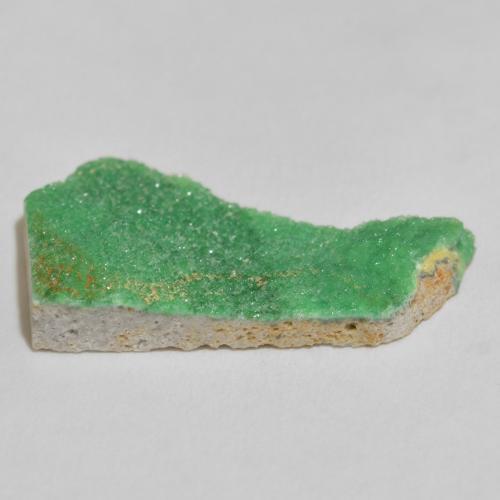 Variscito Druso Samambaia Verde Profundo Natural 7.78ct, Chique, Opaco