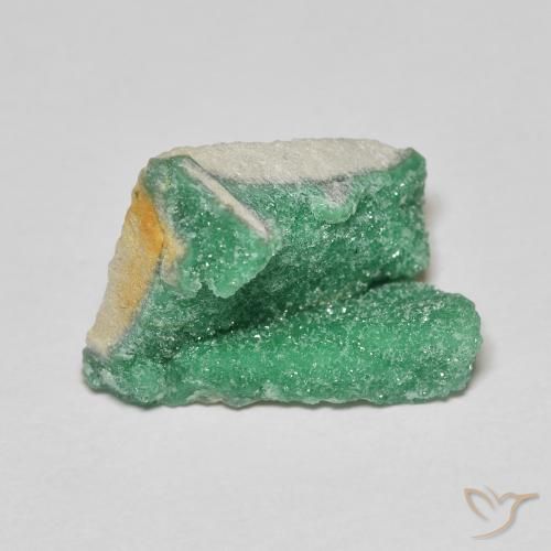 Variscito Druso Verde médio Natural 7.56ct, Chique, Opaco