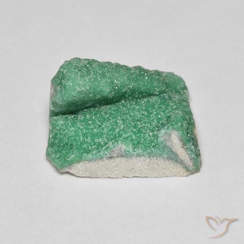 Variscito Druso Verde médio Natural 7.56ct, Chique, Opaco
