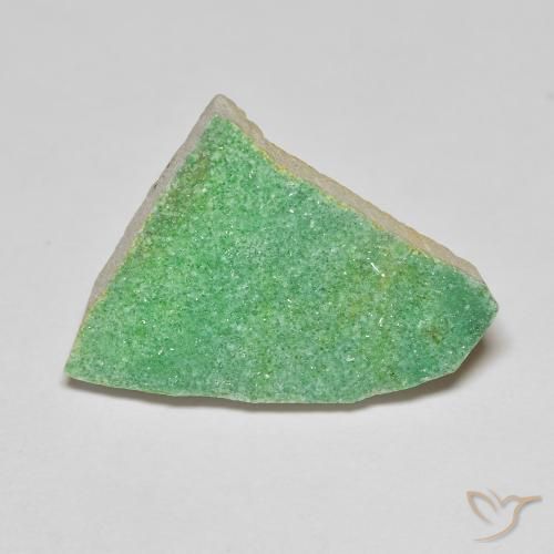 11.36ct Natural Luz verde Variscito Druso, Chique, Opaco