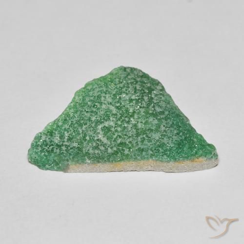 Variscito Druso trevo verde Natural 7.45ct, Chique, Opaco