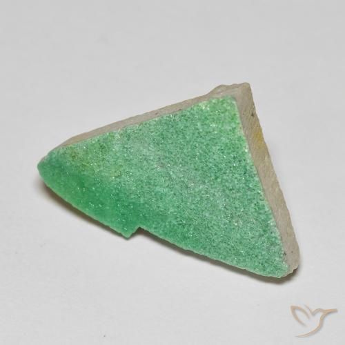Variscito Druso trevo verde Natural 7.59ct, Chique, Opaco