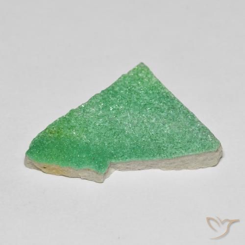 Variscito Druso trevo verde Natural 7.59ct, Chique, Opaco