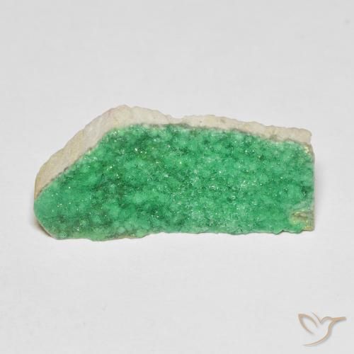Variscito Druso Verde médio Natural 6.73ct, Chique, Opaco