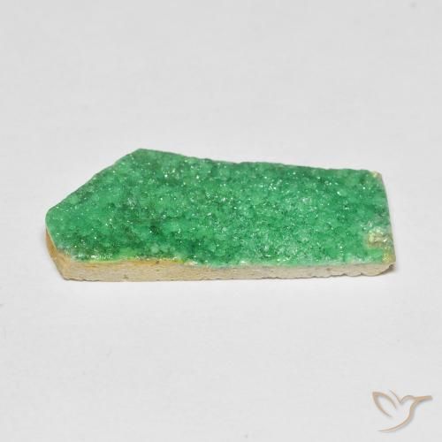 Variscito Druso Verde médio Natural 6.73ct, Chique, Opaco