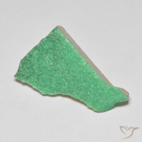 Variscito Druso trevo verde Natural 7.61ct, Chique, Opaco