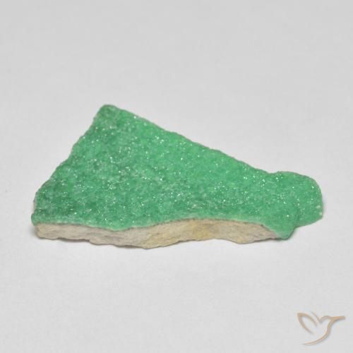 Variscito Druso trevo verde Natural 7.61ct, Chique, Opaco