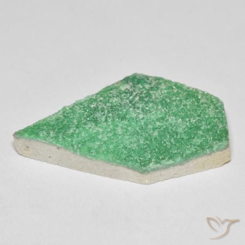Variscito Druso trevo verde Natural 11.69ct, Chique, Opaco