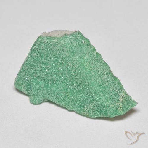 Variscito Druso Verde médio Natural 9.01ct, Chique, Opaco