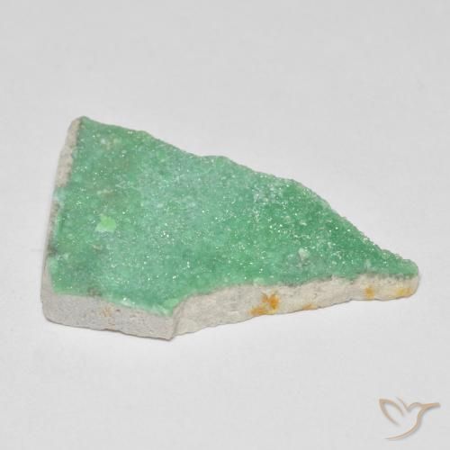 Variscito Druso Verde médio Natural 9.85ct, Chique, Opaco