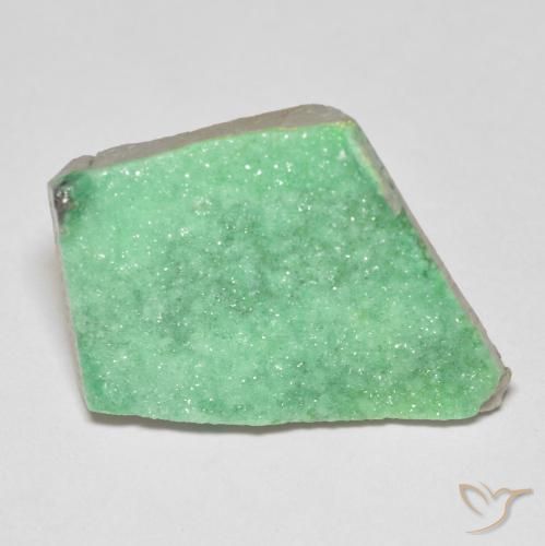 Variscito Druso Luz verde Natural 10.42ct, Chique, Opaco