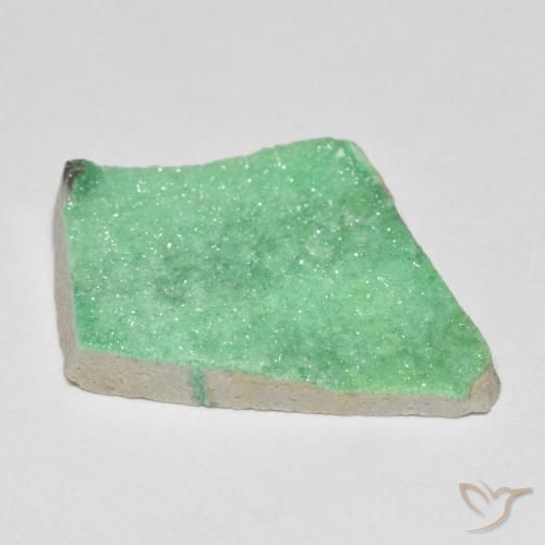 Variscito Druso Luz verde Natural 10.42ct, Chique, Opaco