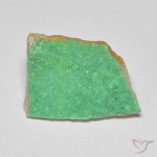 5.72ct Natural Verde médio Variscito Druso, Chique, Opaco