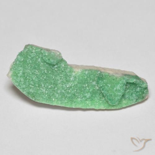 Variscito Druso Verde amarelado Natural 6.22ct, Chique, Opaco