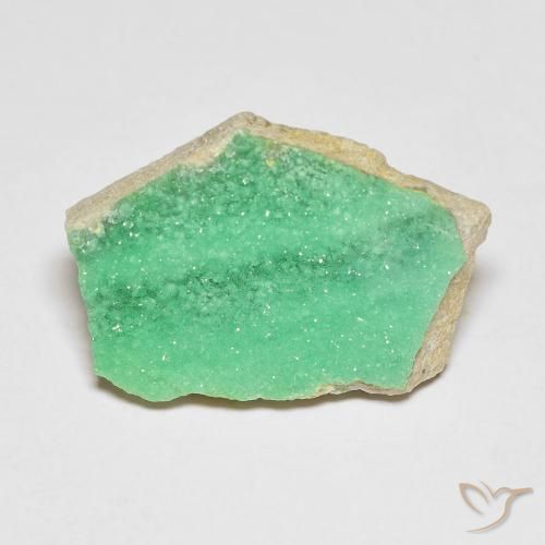 7.10ct Natural Menta verde Variscito Druso, Chique, Opaco