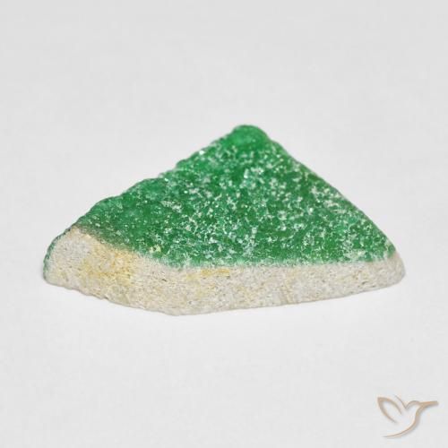 Variscito Druso Verde claro médio Natural 5.69ct, Chique, Opaco