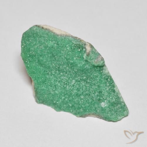 Variscito Druso Verde médio Natural 6.09ct, Chique, Opaco