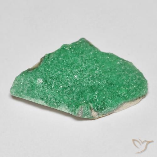 Variscito Druso Verde médio Natural 6.09ct, Chique, Opaco