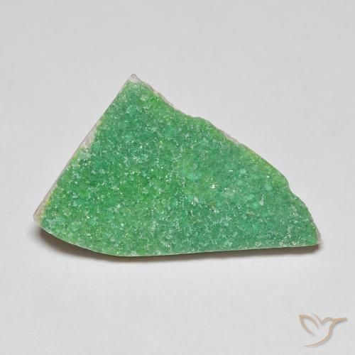 Variscito Druso Verde médio Natural 6.95ct, Chique, Opaco