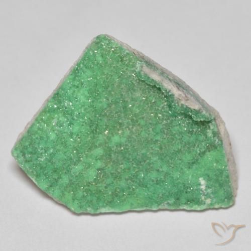 Variscito Druso Verde Trevo Claro Natural 10.77ct, Chique, Opaco