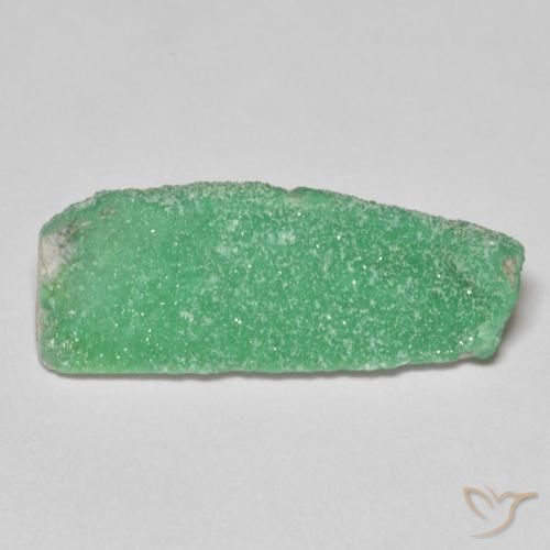 6.16ct Natural Verde amarelado claro Variscito Druso, Chique, Opaco