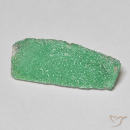 Variscito Druso Verde amarelado claro Natural 6.16ct, Chique, Opaco