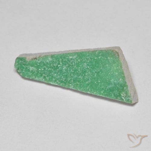 Variscito Druso trevo verde Natural 4.54ct, Chique, Opaco
