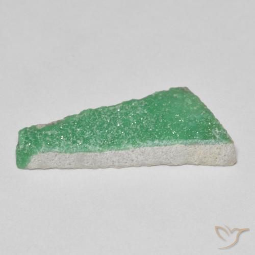 Variscito Druso trevo verde Natural 4.54ct, Chique, Opaco