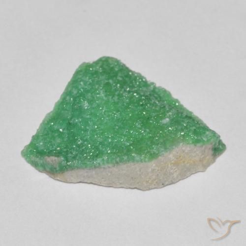 Variscito Druso trevo verde Natural 3.58ct, Chique, Opaco