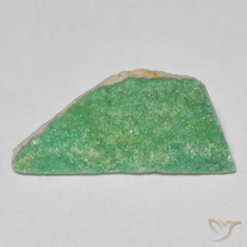 Variscito Druso trevo verde Natural 3.32ct, Chique, Opaco