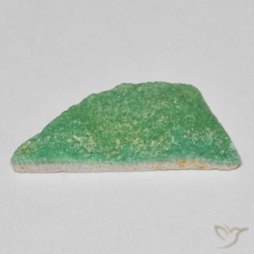 Variscito Druso trevo verde Natural 3.32ct, Chique, Opaco