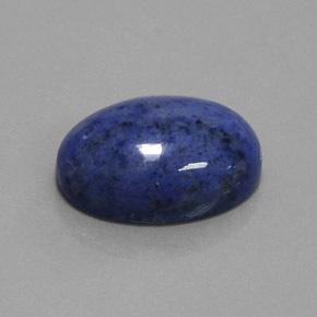 Quartzo Dumortierita Azul Natural 13.90ct, oval, Opaco
