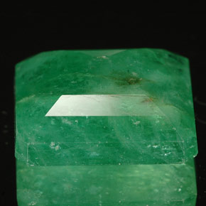Esmeralda verde natural 9,61ct, corte esmeralda, SI-I1