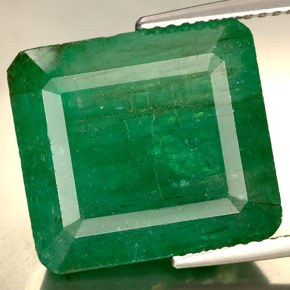 Esmeralda Verde Natural 13.71ct, Corte Esmeralda, SI-I1
